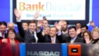 Closing bell at the NASDAQ MarketSite