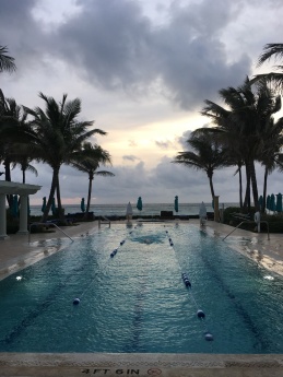 Someone's getting their laps in at the Breakers before our Chairman/CEO Peer Exchange (any guesses?)